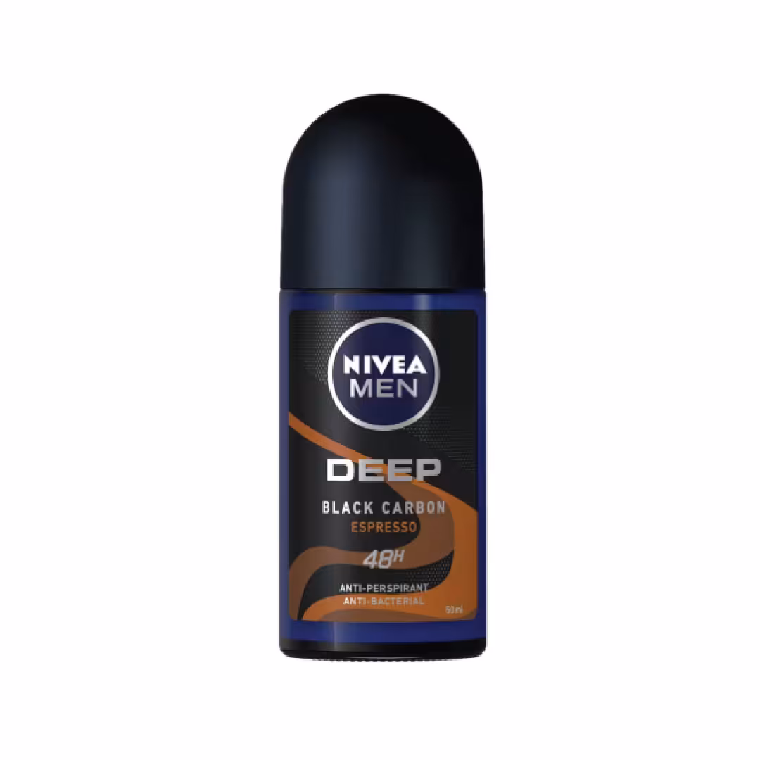 رول ضدتعریق نیوا مدل deep black carbon espresso مردانه