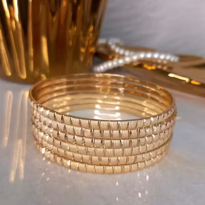 النگو طلا روس با رنگ ثابت و بدون حساسیت تضمینی با 5 سال ضمانت 