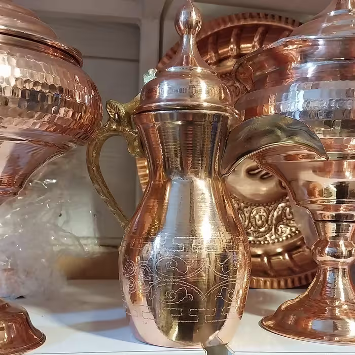 قهوه جوش دله عربی مسی