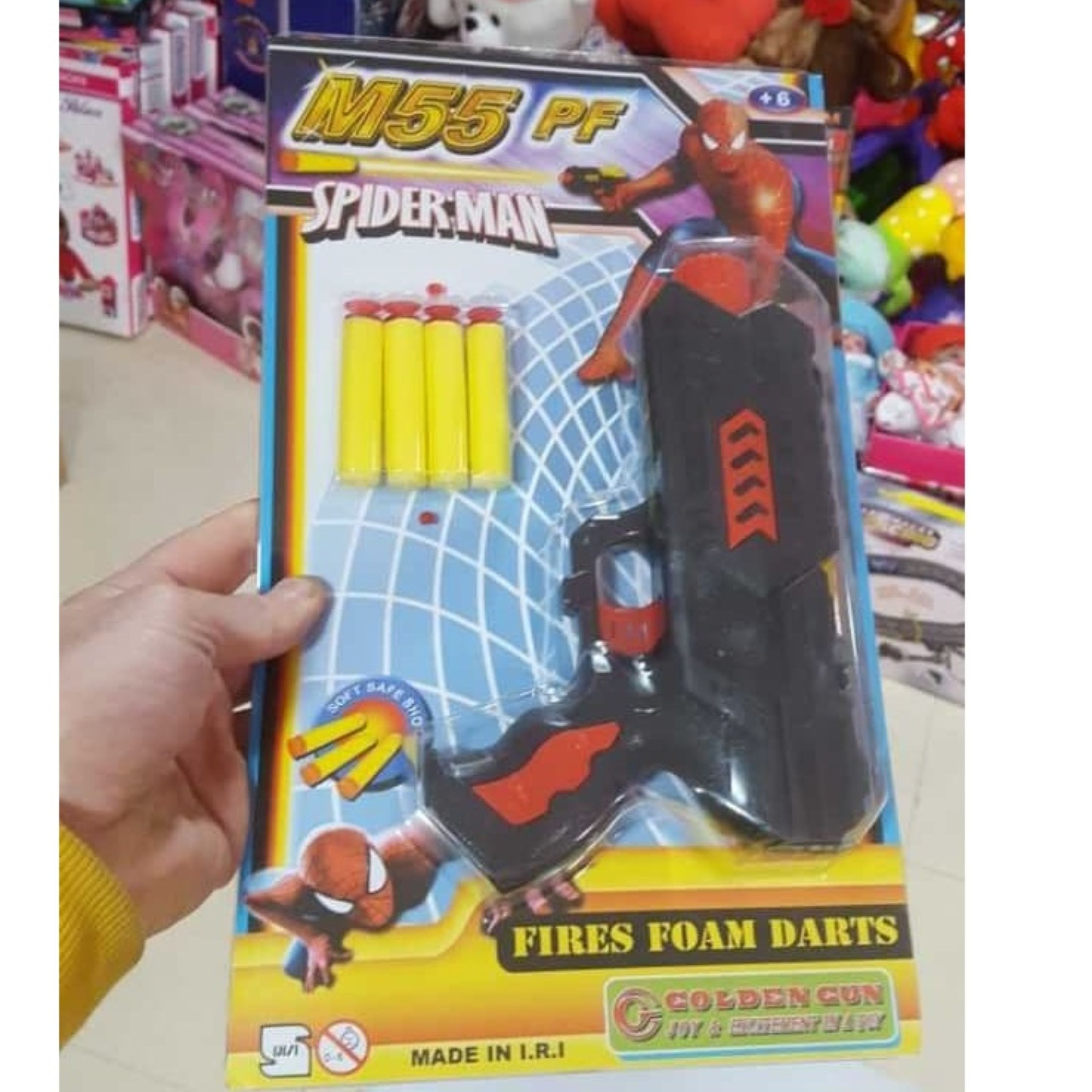 خرید اسباب بازی کلت مردعنکبوتی M55 به قیمت بسیار خوب