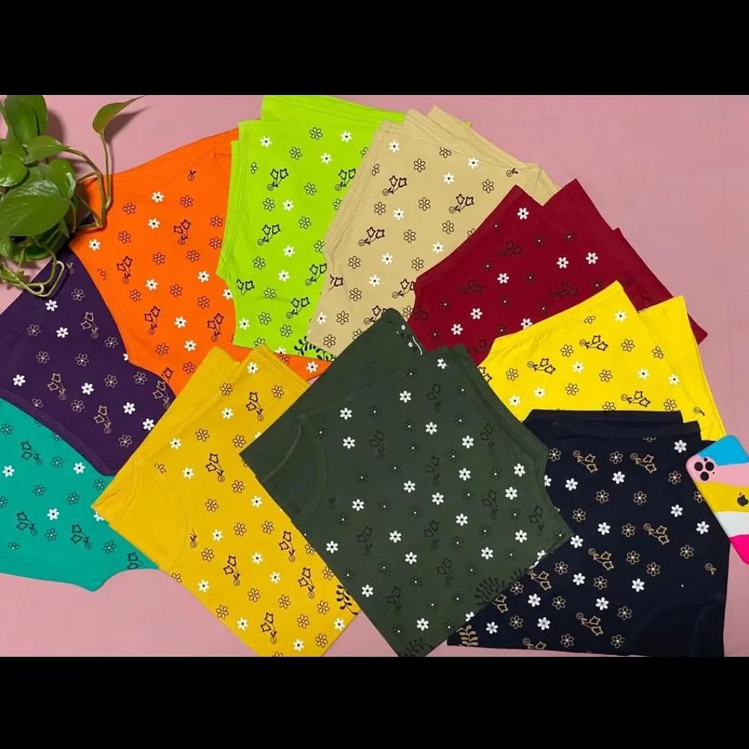 تاپ آستین افتاده سایز بزرگ بسیار شیک جنس سوپر نخ پنبه