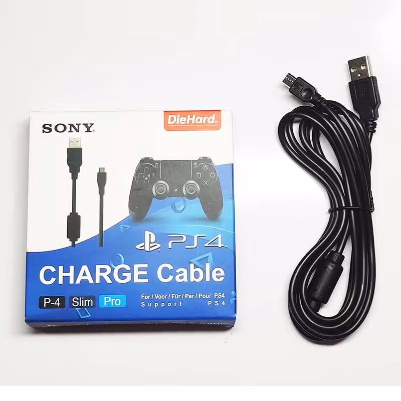 کابل شارژ دسته PS4 نویزگیردار سونی SONY