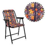 صندلی تاشو هفت فنره طرح خزان فوم دار با کیفیت و مقاوم