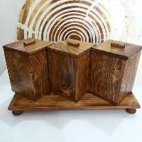 بانکه و رایزر چوبی 3 عددی