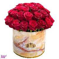 باکس گل رز هلندی گل آنلاین کد 60