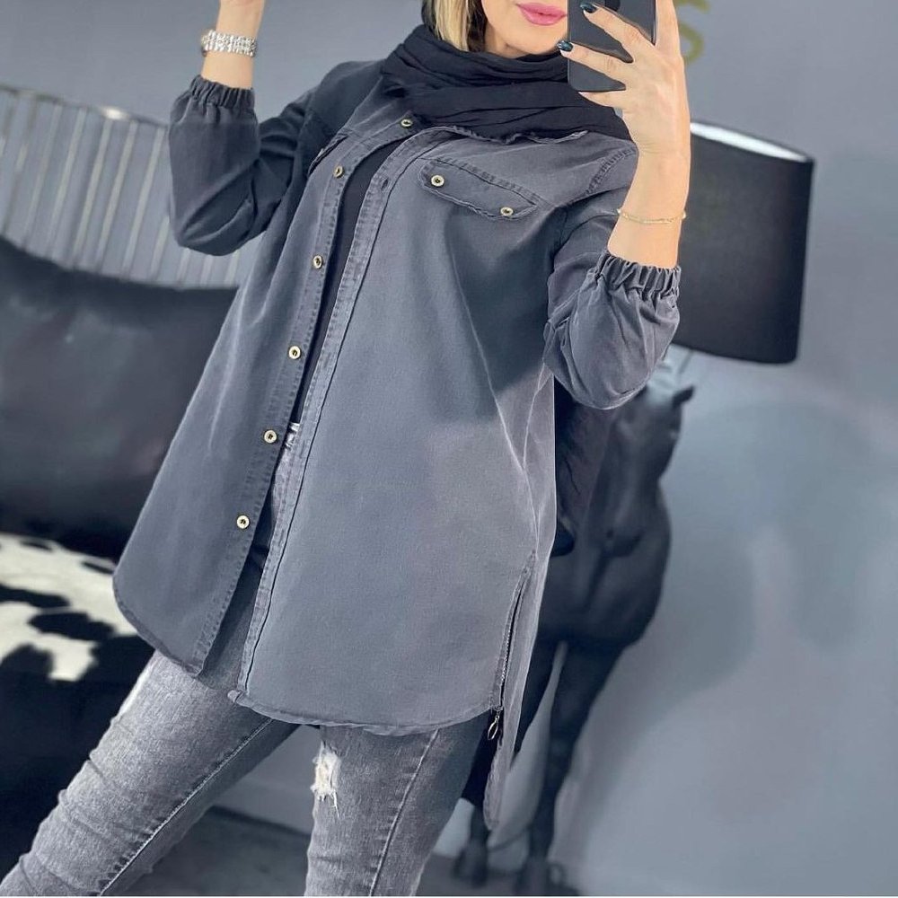شومیز مانتویی