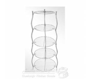 پایه قابلمه پلوتون 6 طبقه طرح کاج موجدار کد 228