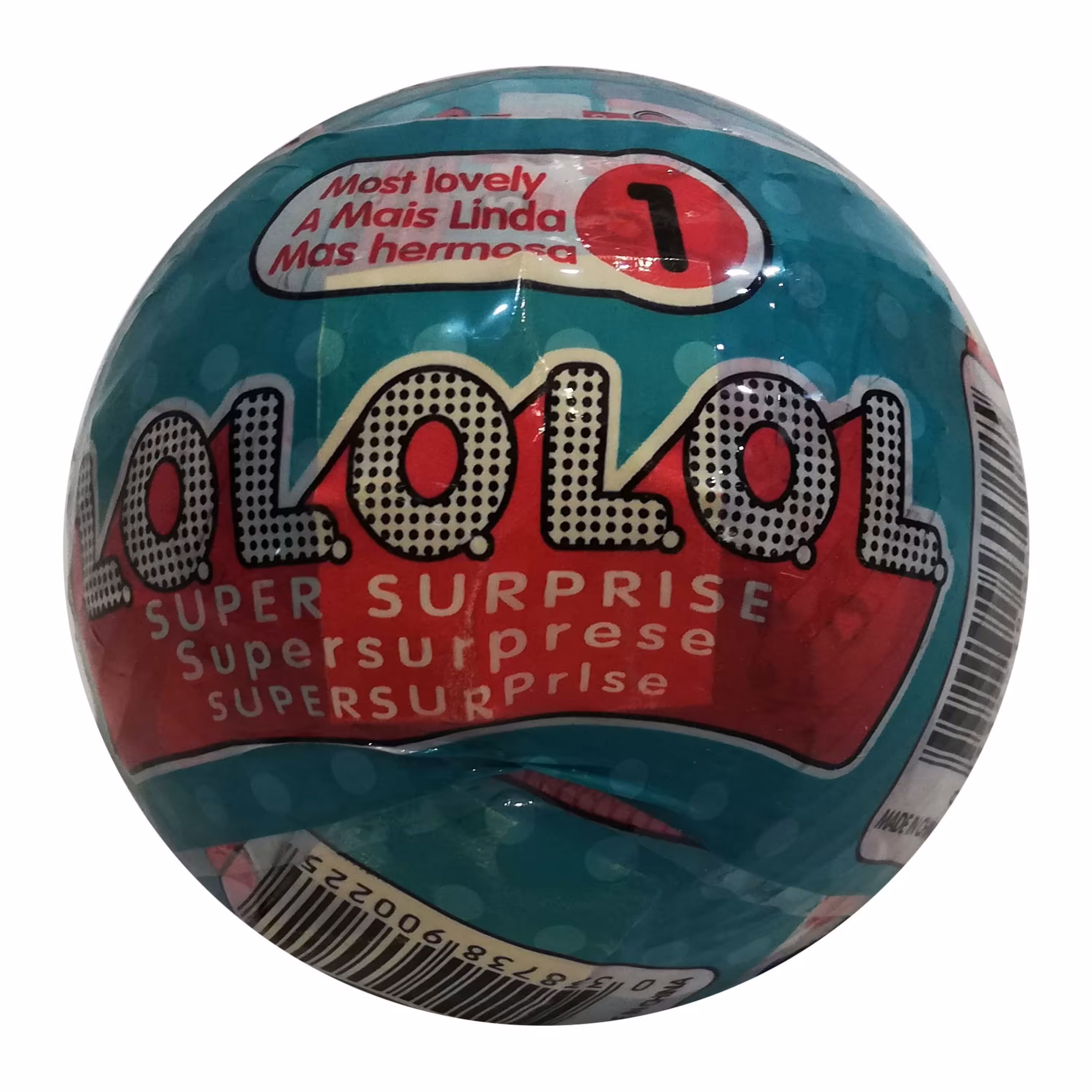 اسباب بازی پک سوپرایز ال او ال کد 07 مجموعه 7 تیکه توپی