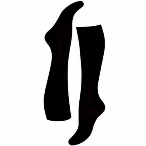 جوراب سه ربع ضخیم مشکی