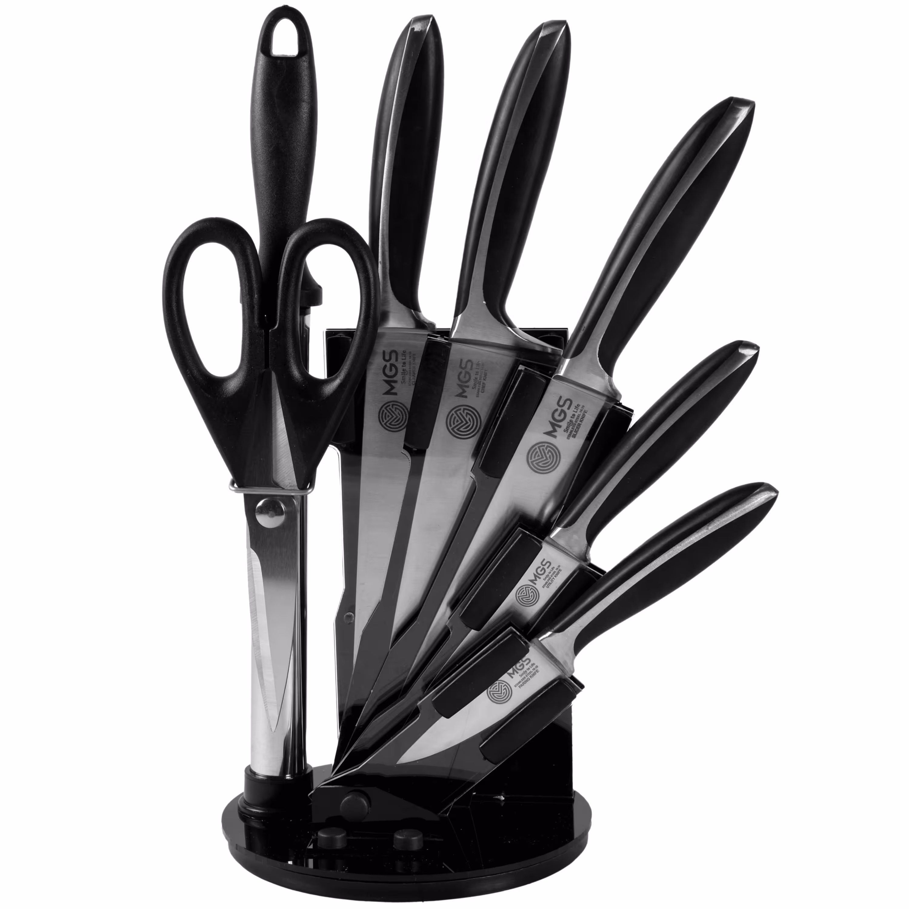 سرویس چاقوی آشپزخانه 8 پارچه ام جی اس مدل KS5012B