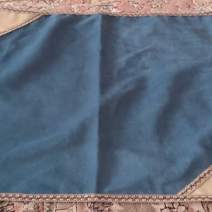 نمگیر لاکچری سایز 60 در 70 ابی فیروزه ای