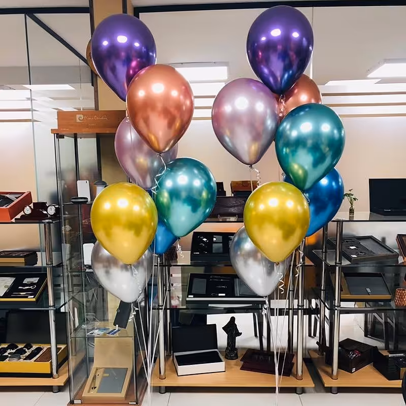 بادکنک هلیومی کروم 