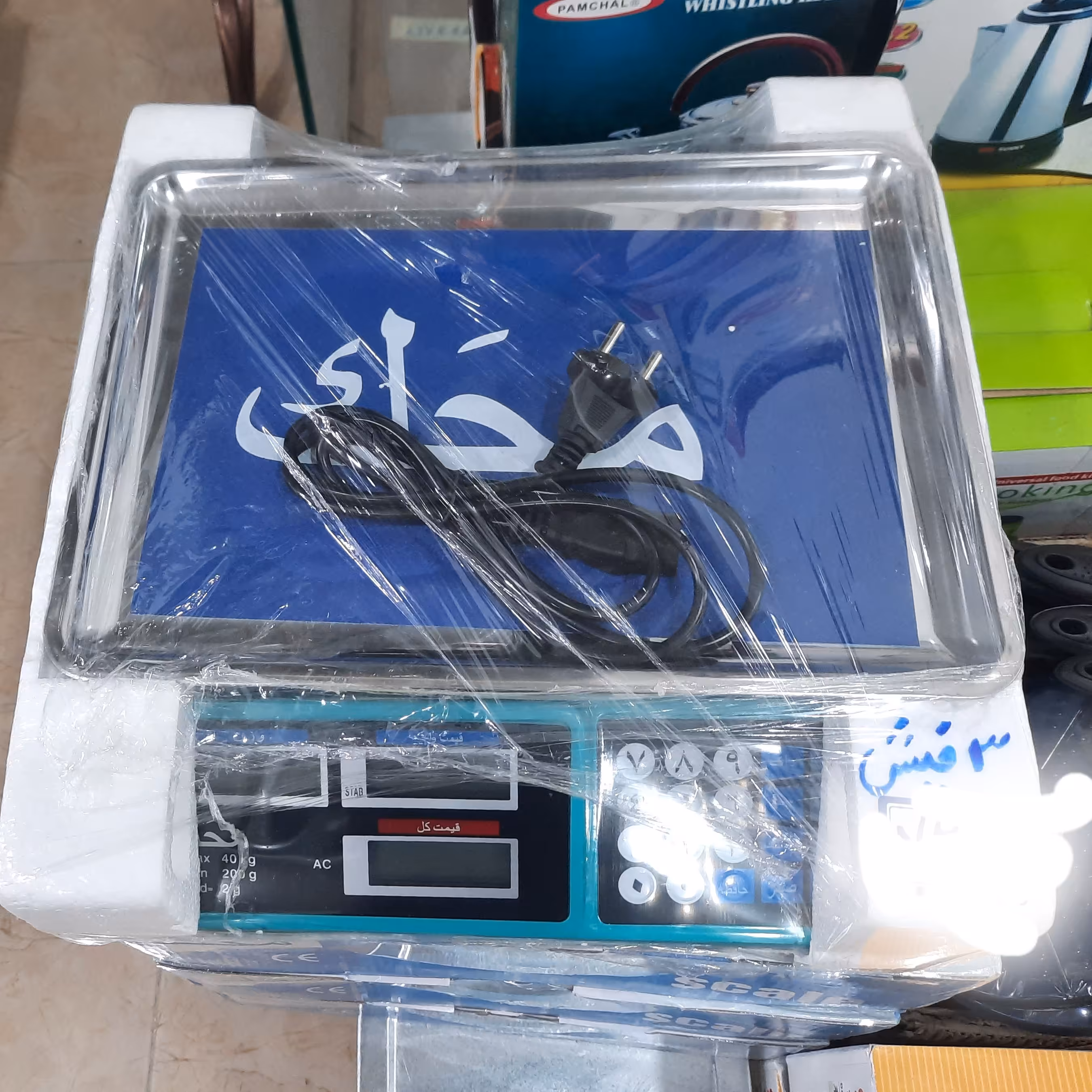 ترازو دیجیتال 40 کیلویی محک جنس خارجی