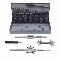 ست حدیده و قلاویز 32 پارچه کراسمن جعبه فلزی