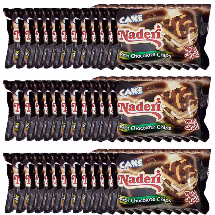تی تاپ با تکه های شکلات نادری مقدار 65 گرم بسته 36 عددی 