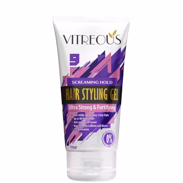 ژل حالت دهنده مو ویتروس مدل Ultra Strong Styling Gel حجم 150 میلی لیتر