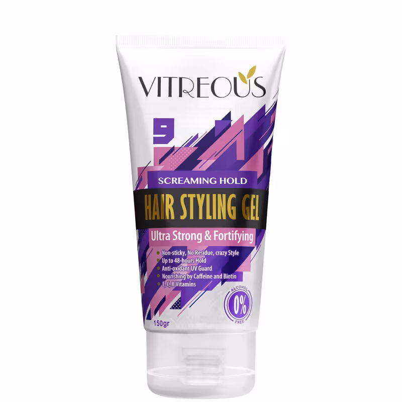 ژل حالت دهنده مو ویتروس مدل Ultra Strong Styling Gel حجم 150 میلی لیتر