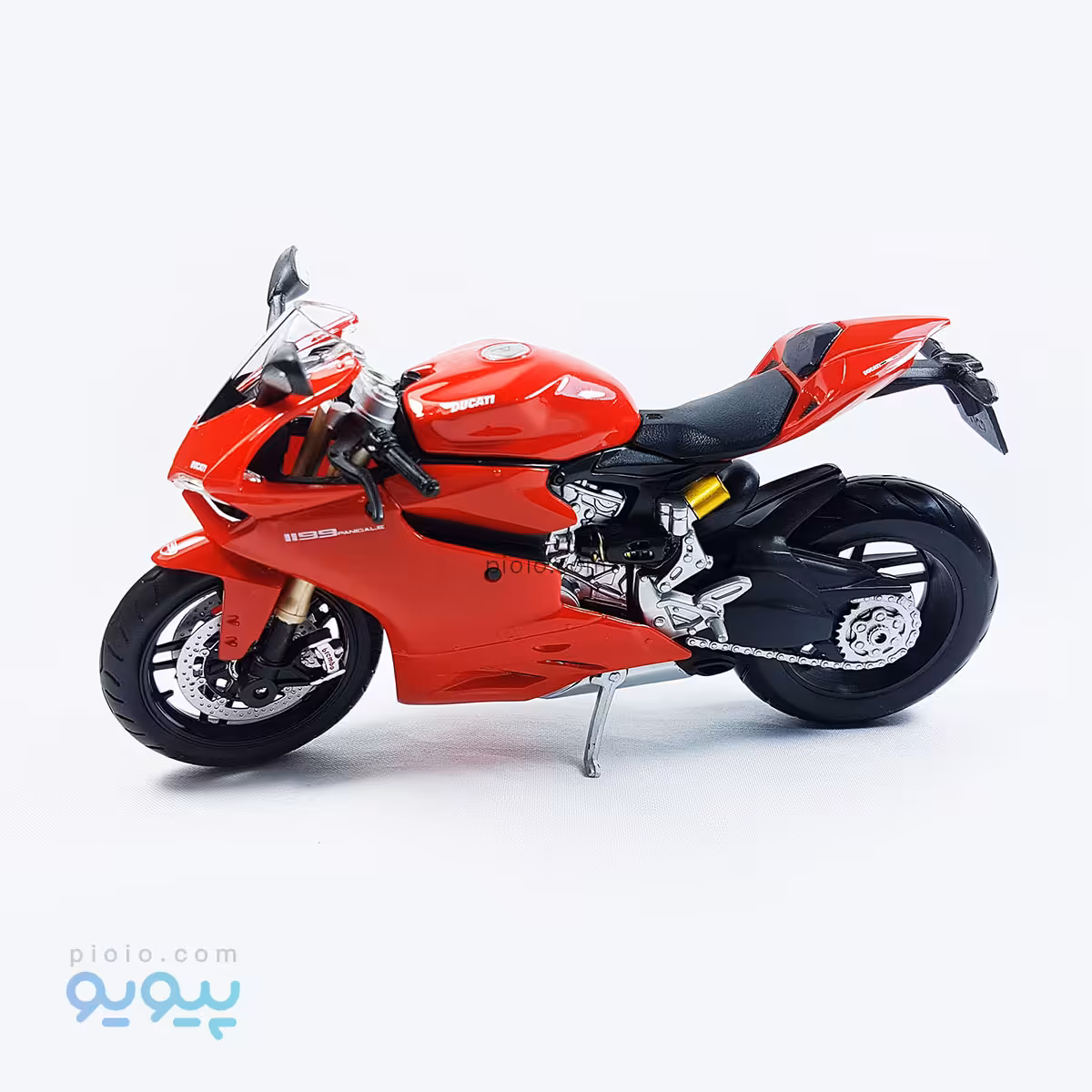 ماکت موتور سیکلت فلزی مدل Ducati 1199 مقیاس 1:12