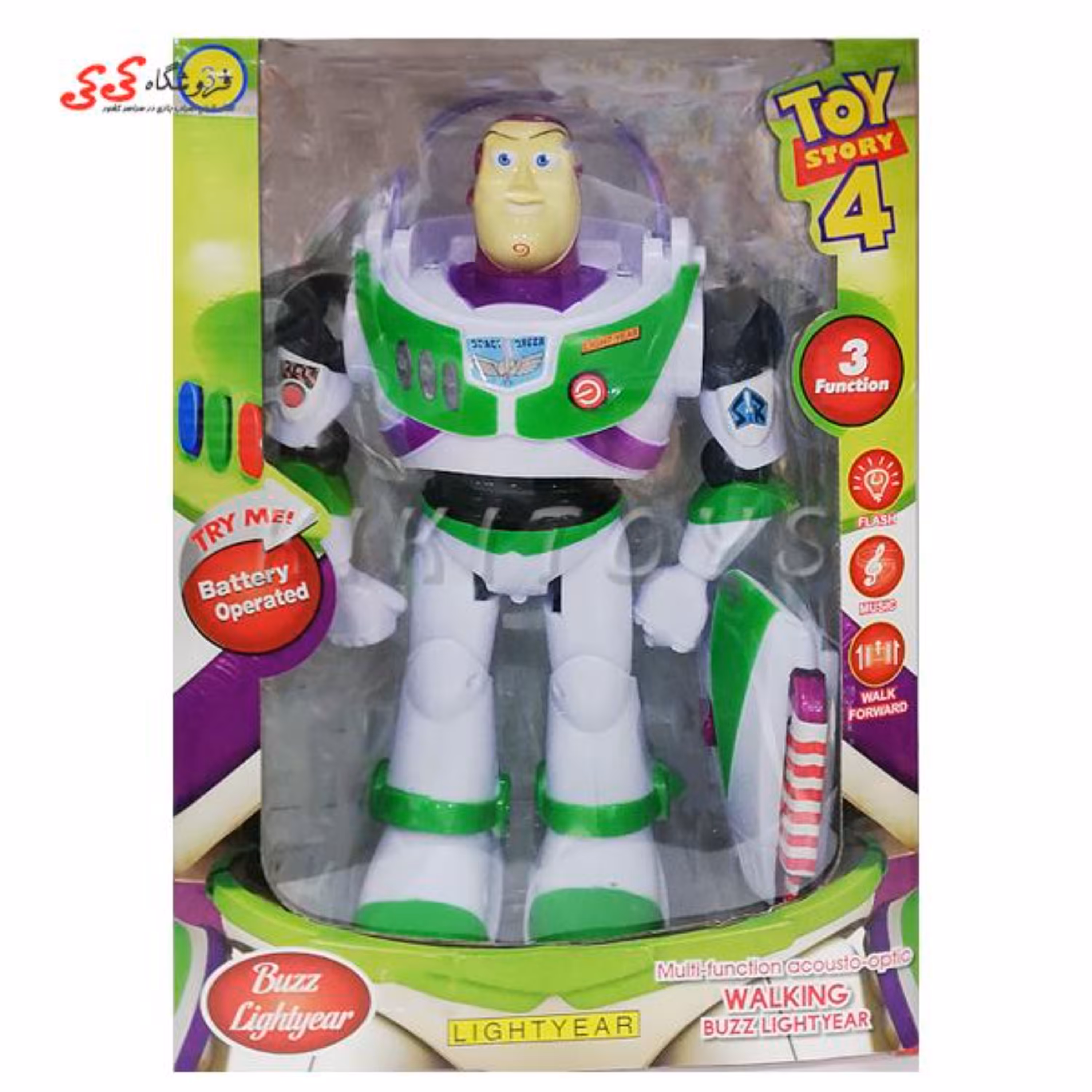 ربات اسباب بازی بازلایتر موزیکال Buzz Lightyear 1167