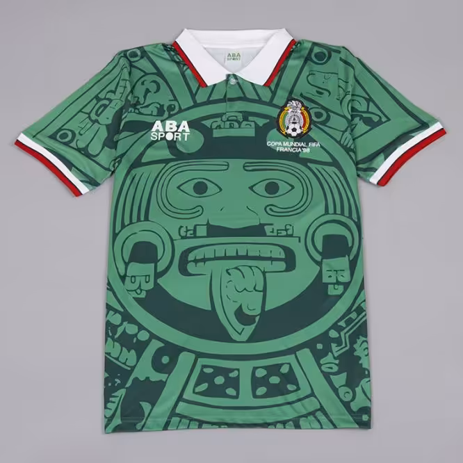 کیت اول تیم ملی مکزیک جام جهانی 1998 ورژن پلیر نوستالژی (بازیکن)