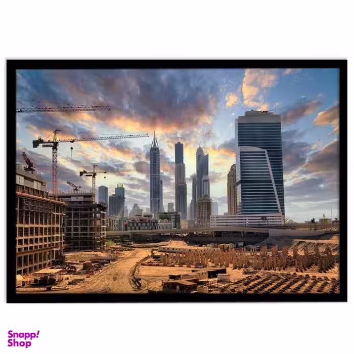 تابلو بکلیت طرح منظره شهر دوبی مدل B-S1520