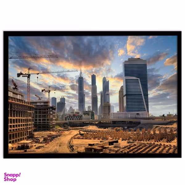 تابلو بکلیت طرح منظره شهر دوبی مدل B-S1520