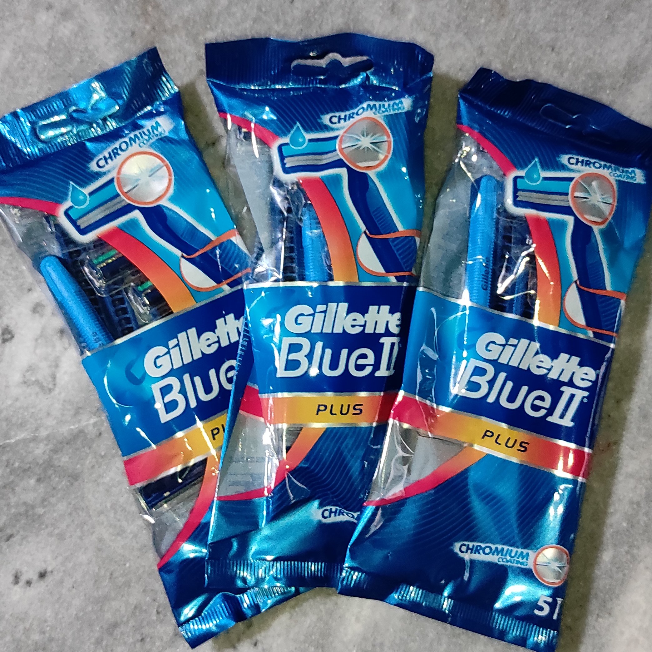 خودتراش مارک ژیلت مدلBlue ll PLUS(پک15عددی)