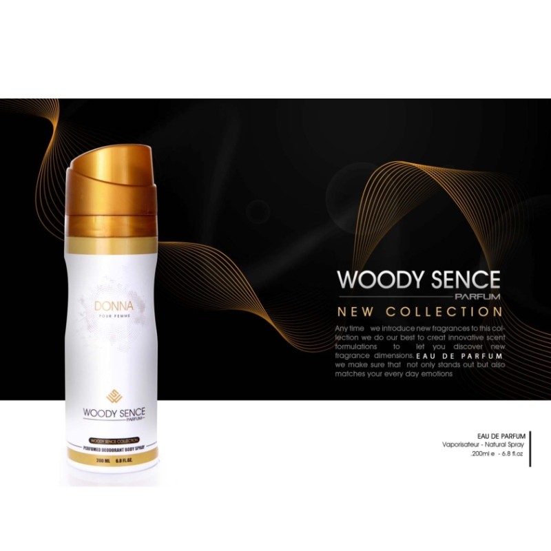 اسپری بدن وودی سنس ( رایحه دونا )