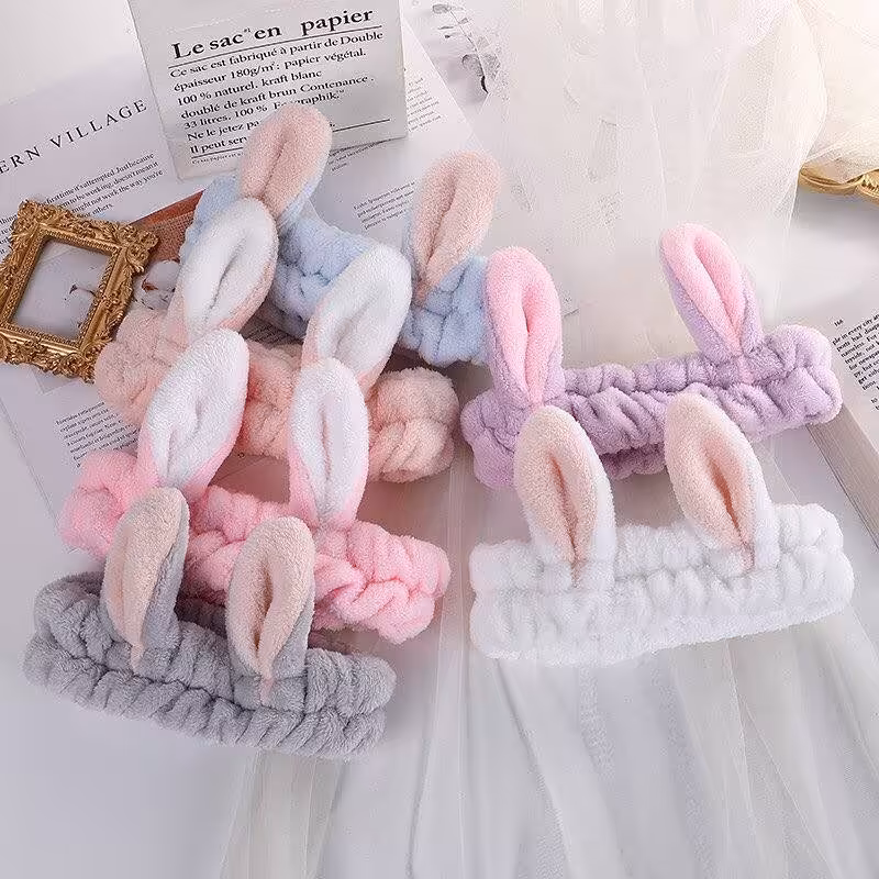 هدبند حوله ای طرح خرگوش