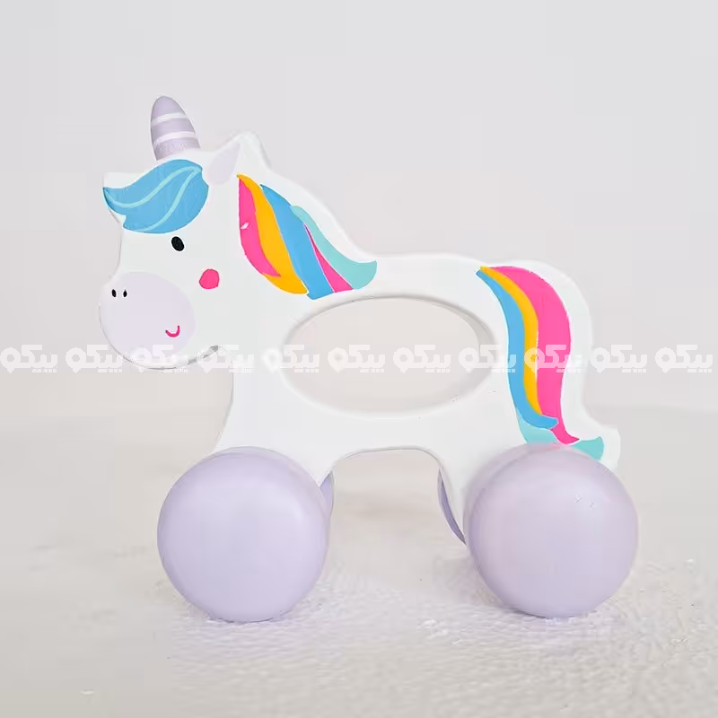 اسباب بازی چوبی یونیکورن کد BZ-14-C