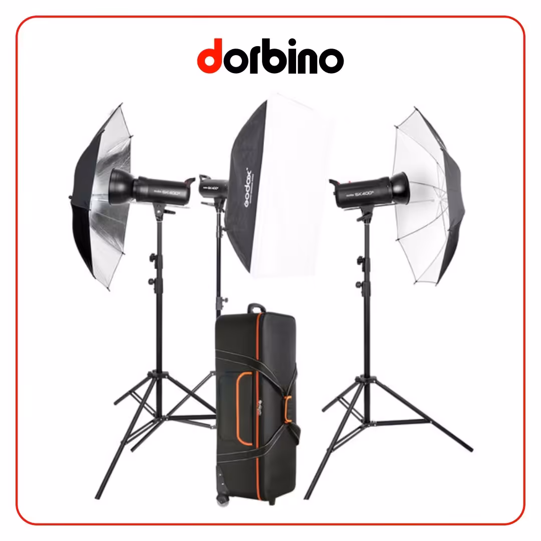 کیت فلاش استودیویی گودوکس GODOX SK-400 II KIT - فروشگاه دوربین دوربینو