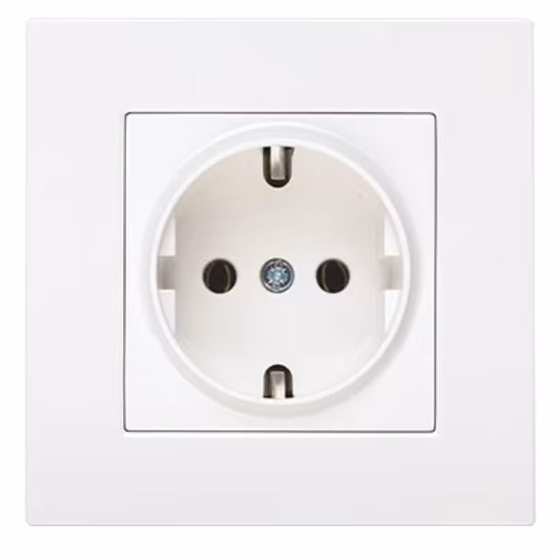 پریز برق ارتدار توکار مدل آسا مارک دلند