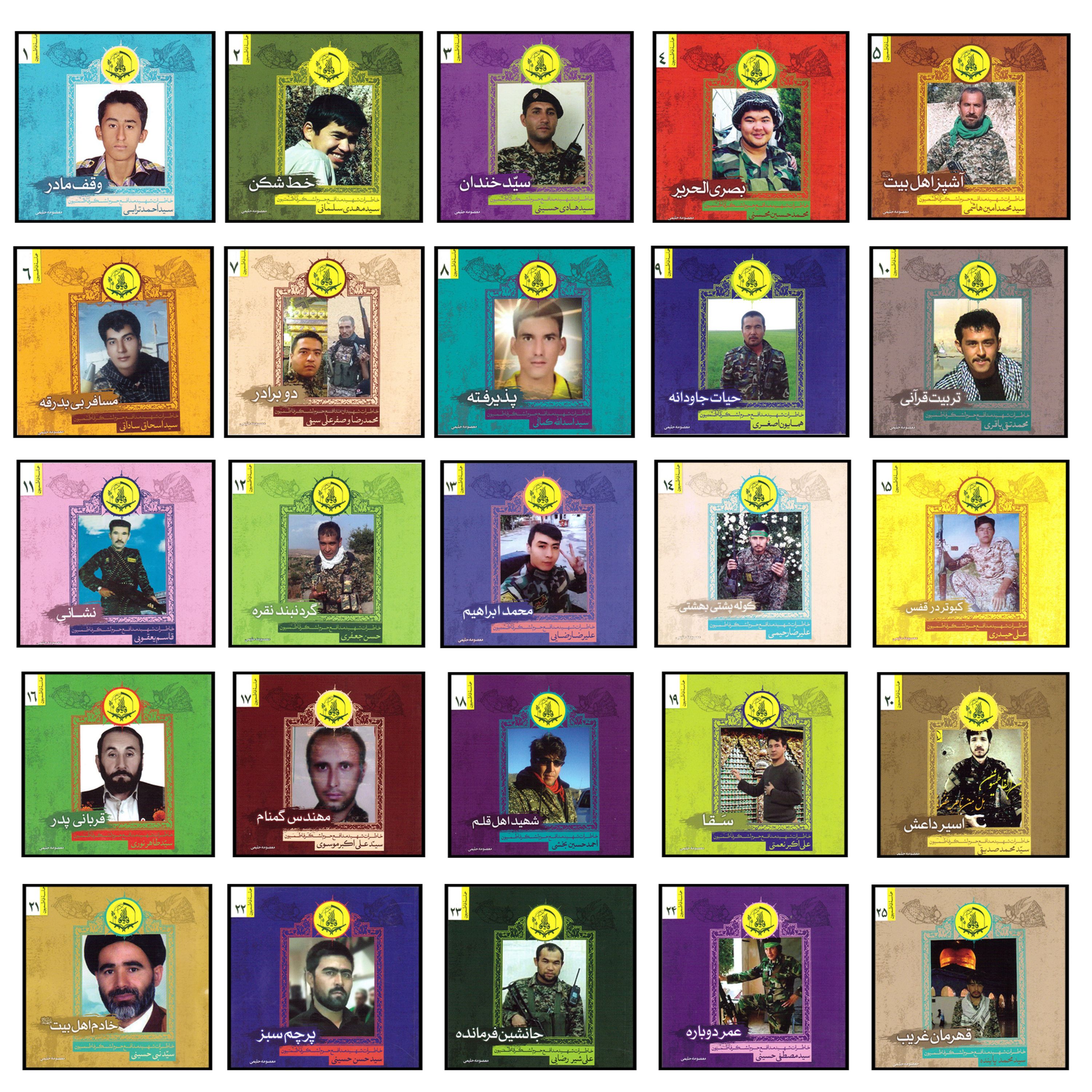 کتاب حماسه فاطمیون مجموعه 25 جلدی
