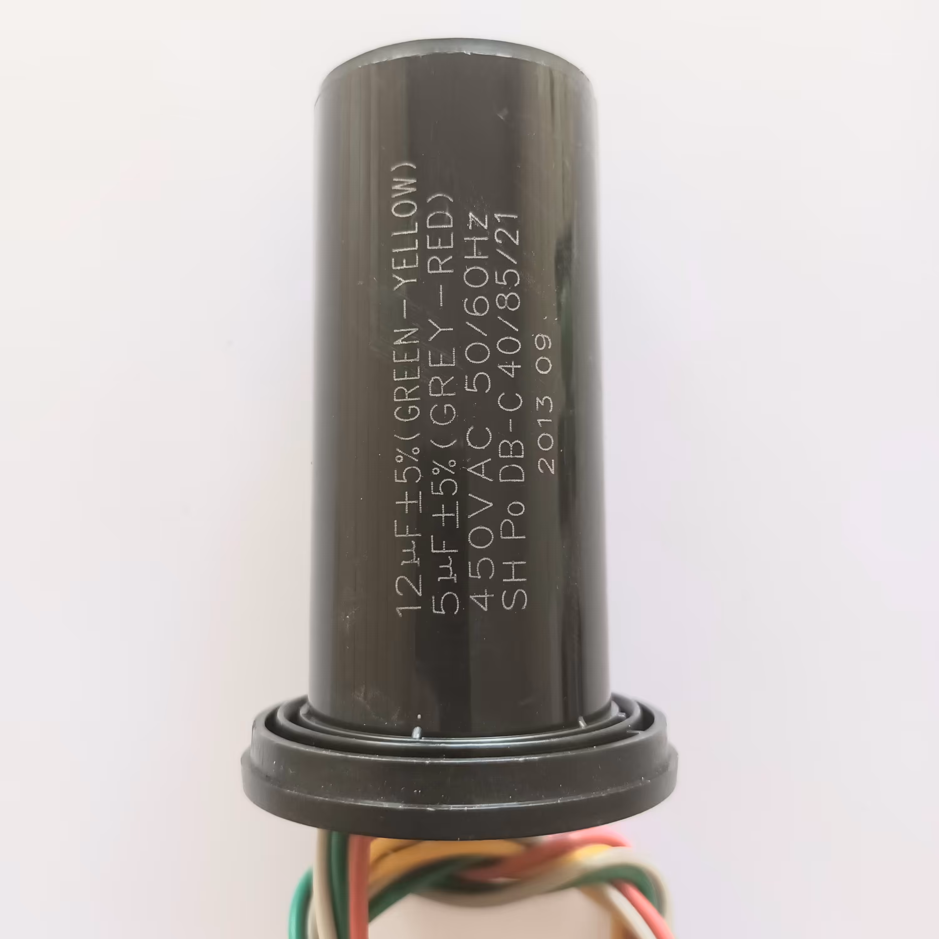 خازن دوقلو 12 و 5 میکرو فاراد