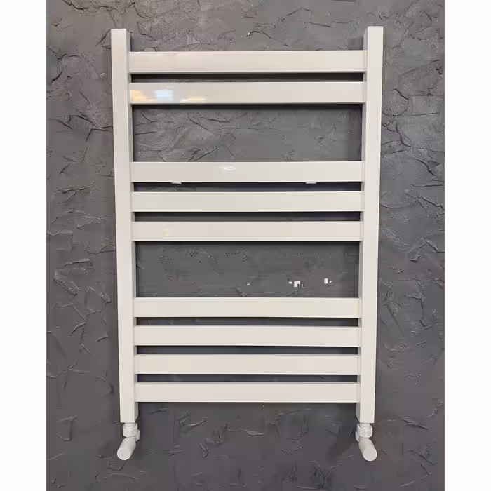 رادیاتور حوله خشک کن استیل 80سانتی مدل 9پره سفید