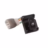 کلید شیشه بالابر سمت راست کروز پلاس مناسب پراید 132 ( مدل x100 )کد CR33084201