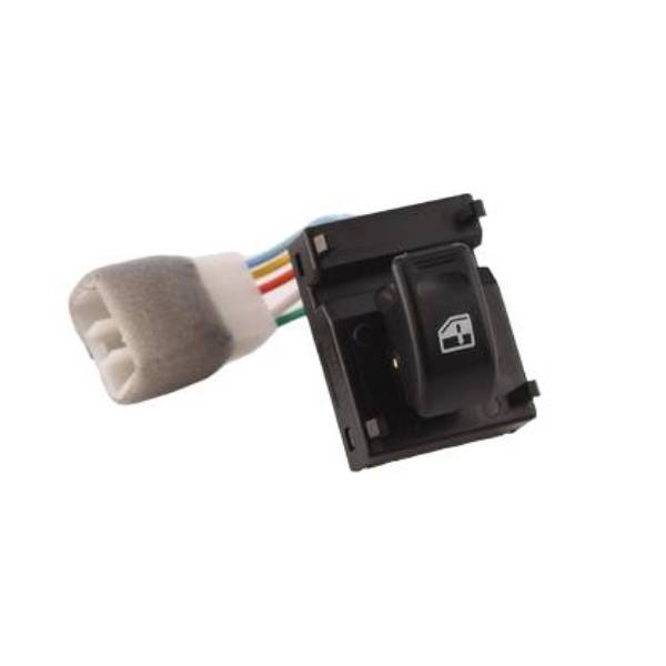 کلید شیشه بالابر سمت راست کروز پلاس مناسب پراید 132 ( مدل x100 )کد CR33084201