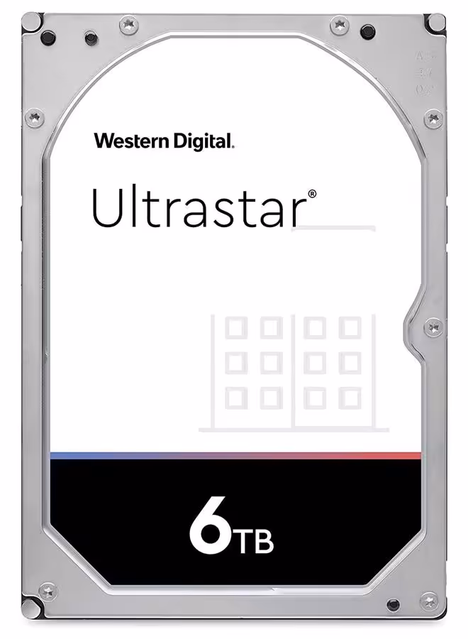 هارد دیسک اینترنال وسترن دیجیتال مدل Ultrastar 0b36039 ظرفیت 6 ترابایت