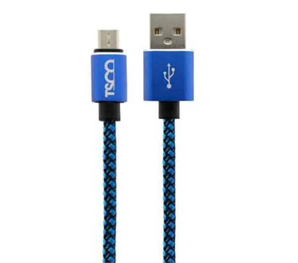 کابل تبدیل USB به microUSB تسکو مدل TC A170 طول 1 متر
