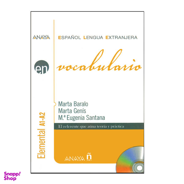 کتاب Anaya Vocabulario A1A2 Elemental اثر جمعی از نویسندگان انتشارات هدف نوین