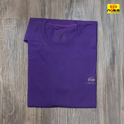 تیشرت یقه گرد مردانه تک رنگ ساده پنبه ایی سایز xl تا 4xl