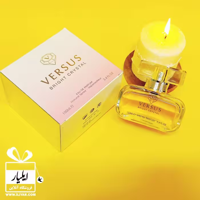 عطر ادکلن ورساچه ورسوس صورتی VERSUS BRIGHT CRYSTAL - حجم 100 میل