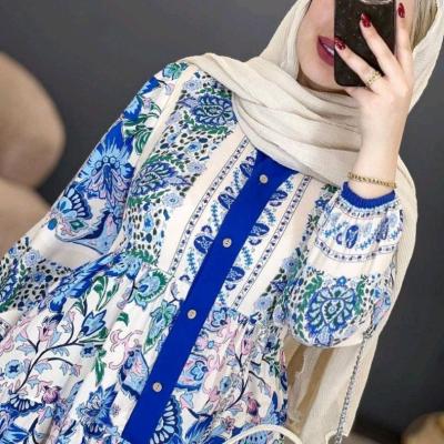پیراهن ساحلی زنانه کرپ مدل پیراهنی