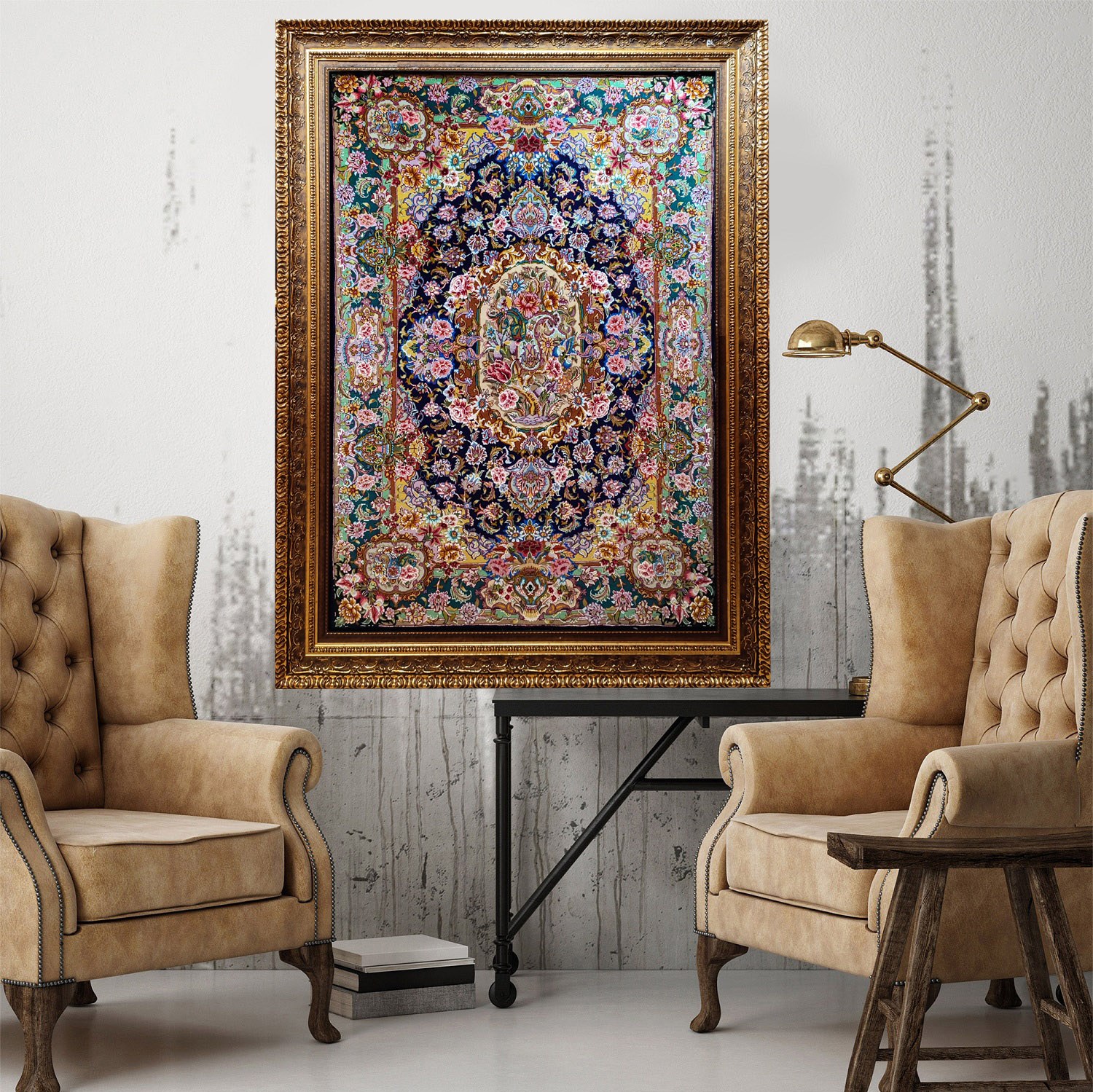 فرش دستبافت تبریز کد 111