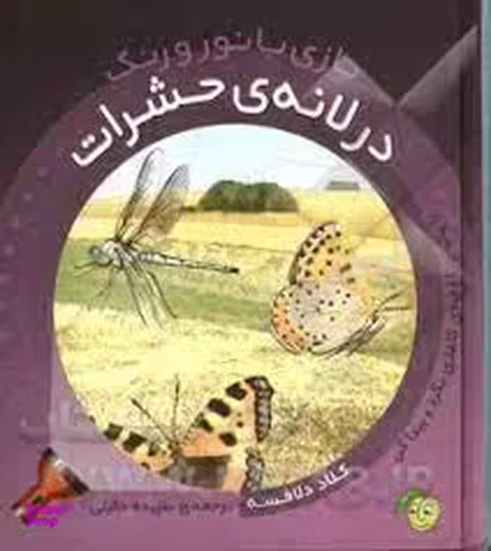 کتاب بازی با نور و رنگ در لانه حشرات اثر کلاد دلافسه انتشارات پیام مشرق