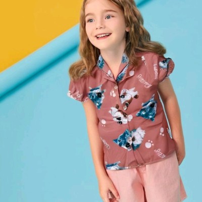 تیشرت نخی دخترانه 2تا8سال