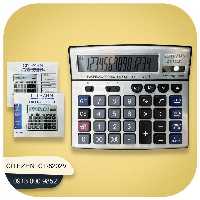 ماشین حساب رومیزی برند سی تی زهن مدل CT-8202 V (فروش به صورت تکی و عمده)