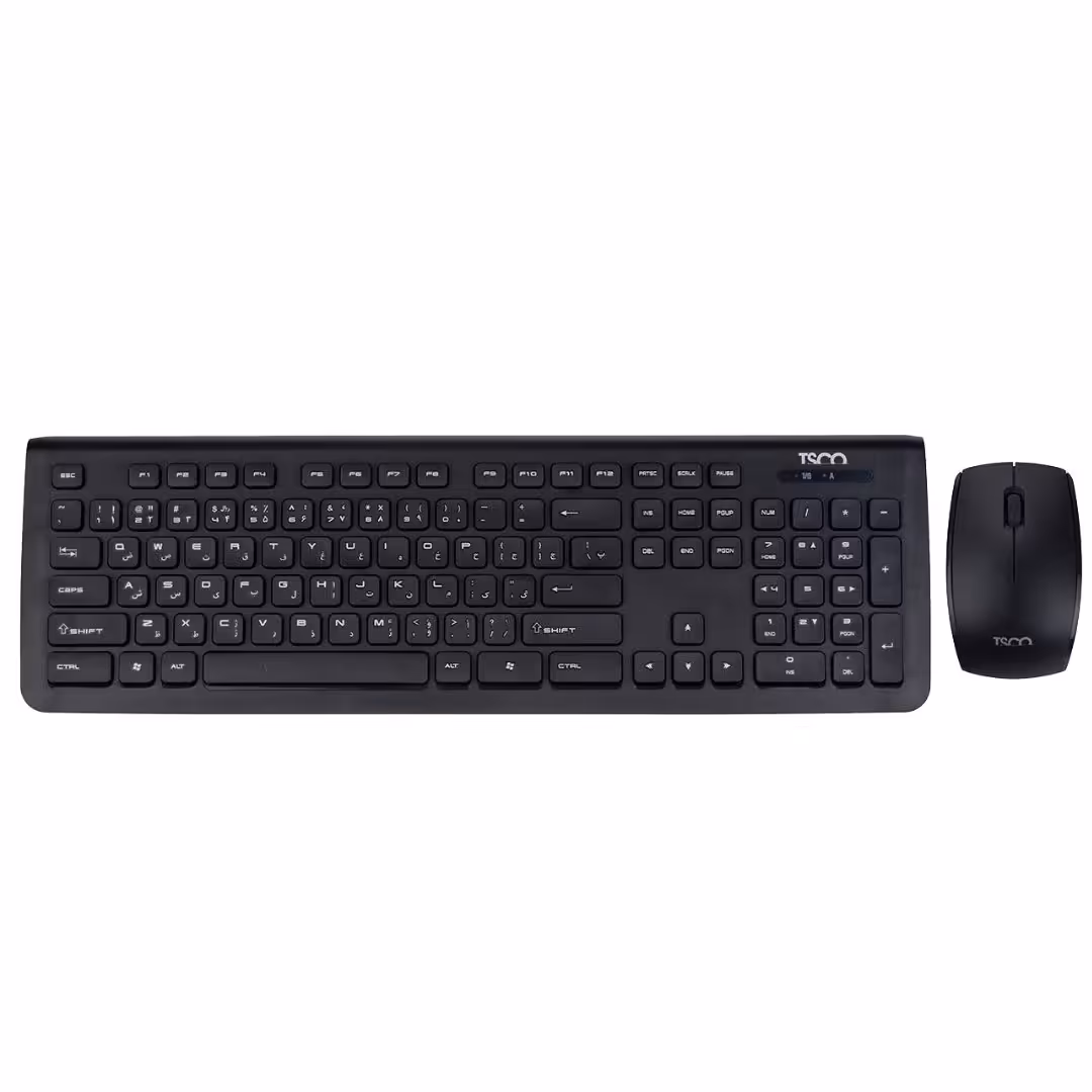 کیبورد و موس بی سیم TSCO TKM-7018W
TSCO TKM 7018W Wireless Keyboard and Mouse
