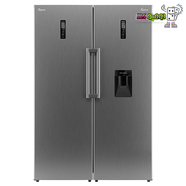 خرید یخچال فریزر دوقلو جی پلاس مدل GRF-P2730S ظرفیت 38 فوت - دومینو کالا