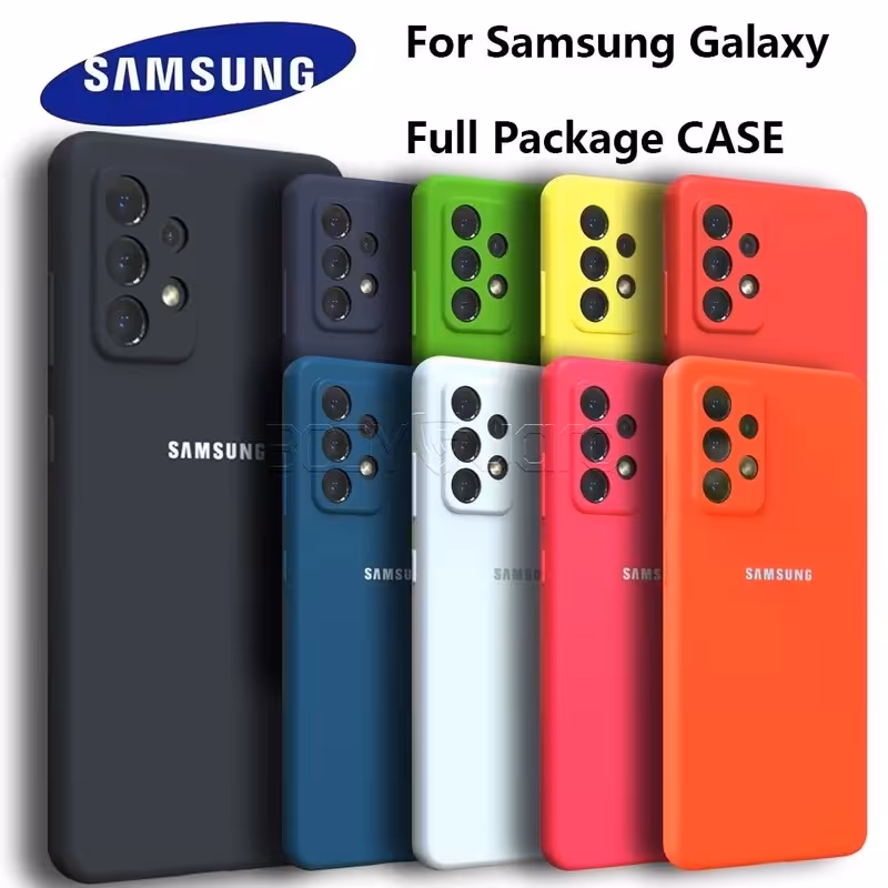 قاب سیلیکونی اورجینال پاک کنی محافظ لنز دار مناسب برای گوشی موبایل Samsung galaxy A23